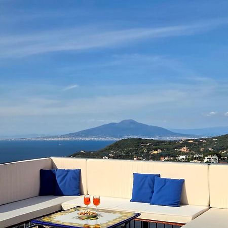 Sun & Relax, Relaxing Location With Seaview Villa Massa Lubrense Eksteriør billede