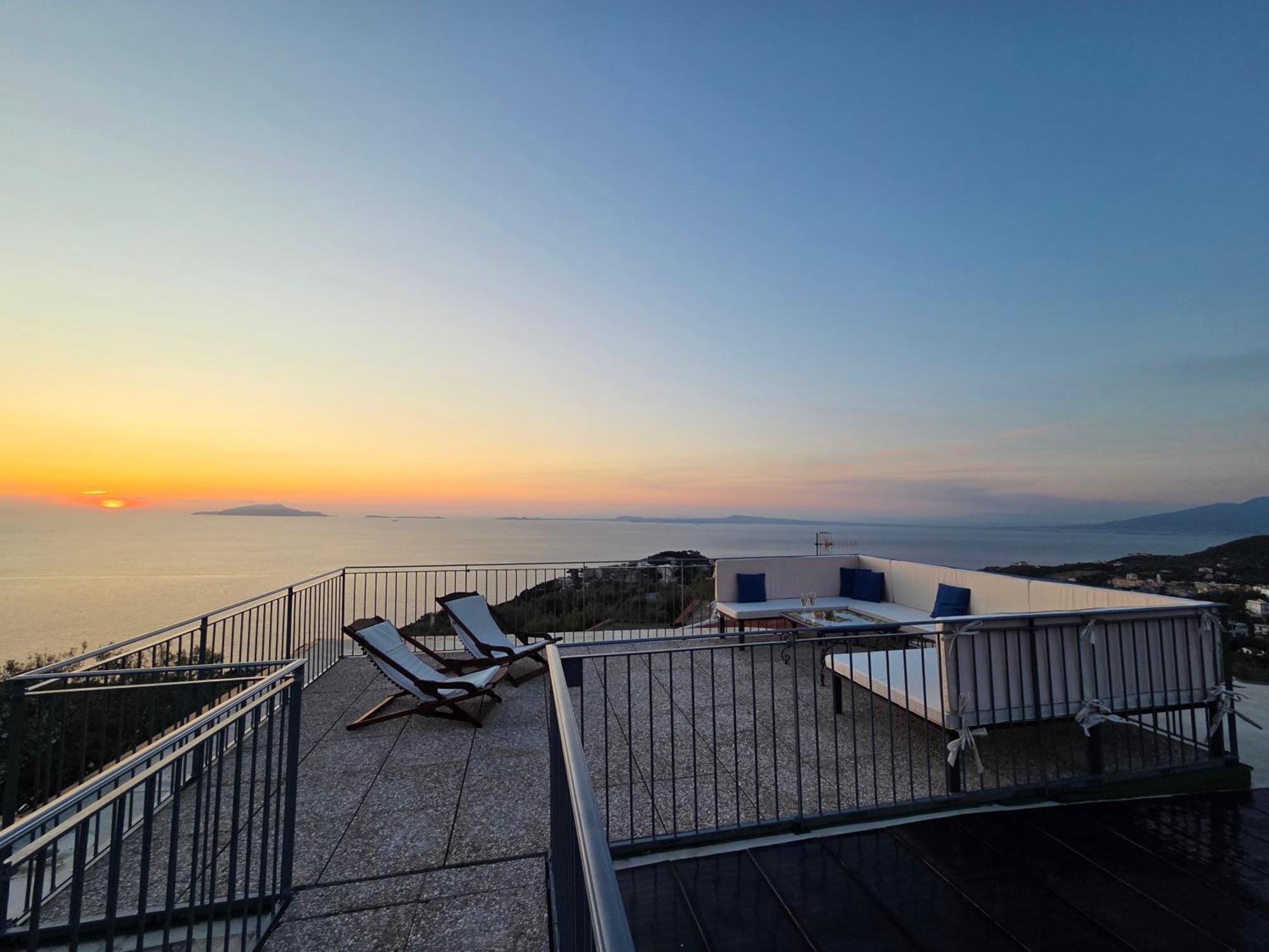 Sun & Relax, Relaxing Location With Seaview Villa Massa Lubrense Eksteriør billede