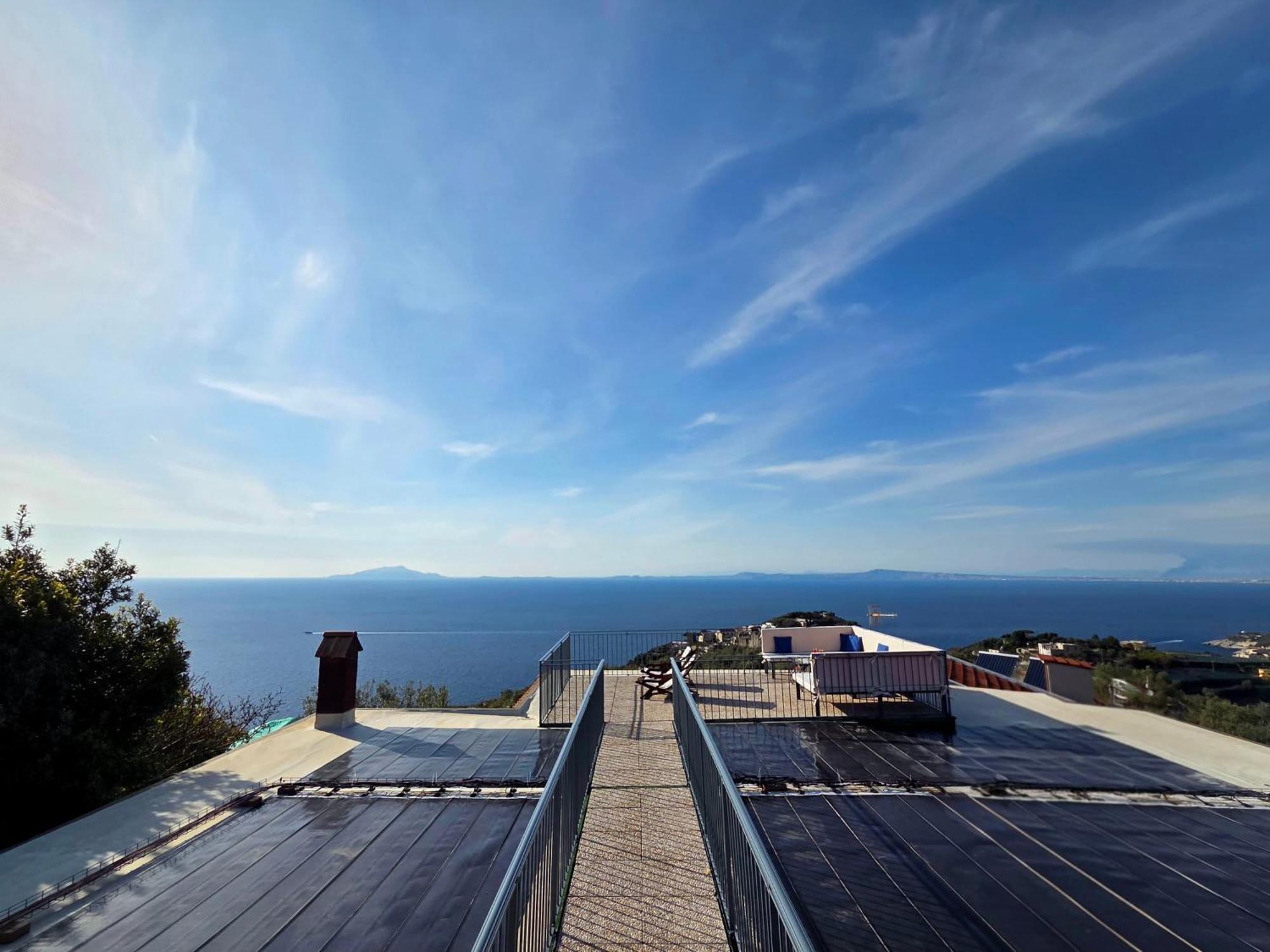 Sun & Relax, Relaxing Location With Seaview Villa Massa Lubrense Eksteriør billede